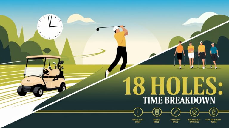 How long to play 18 holes of golf