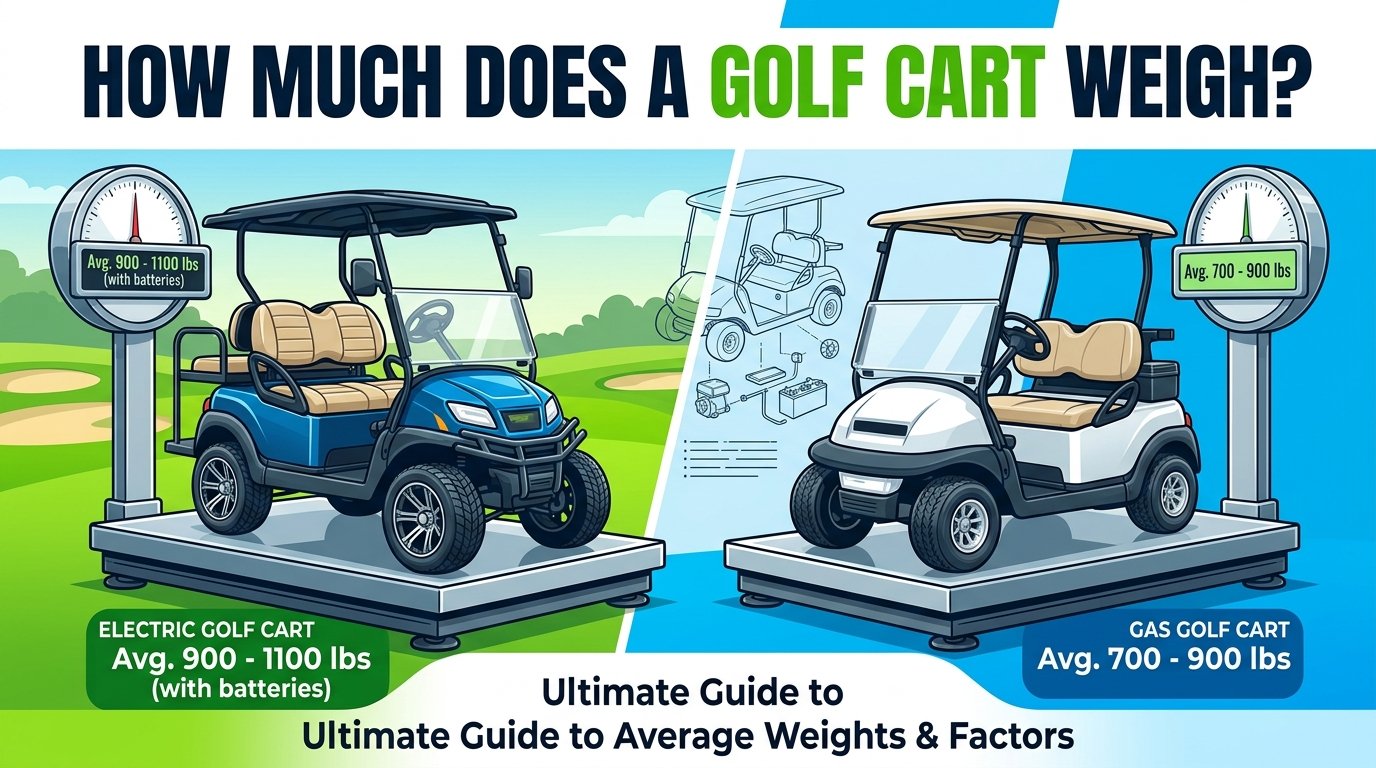 How Much Does a Golf Cart Weigh? Complete Weight Guide