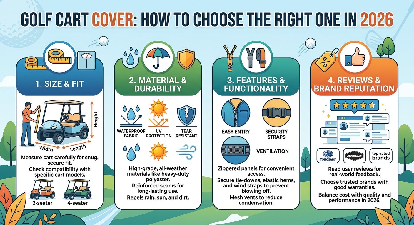 Golf Cart Cover: How to Choose the Right One in 2026