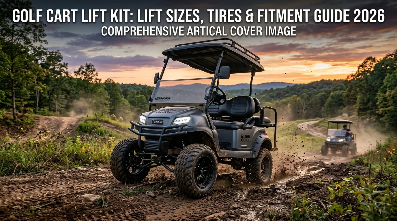 Golf Cart Lift Kit: Lift Sizes, Tires & Fitment Guide 2026
